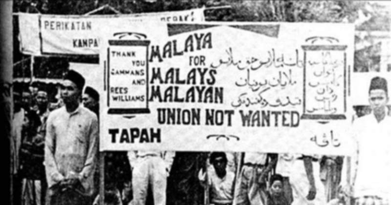 Image result for malayan union