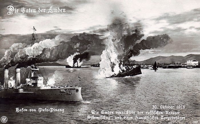 Pertempuran Perang Dunia Pertama Di Pulau Pinang